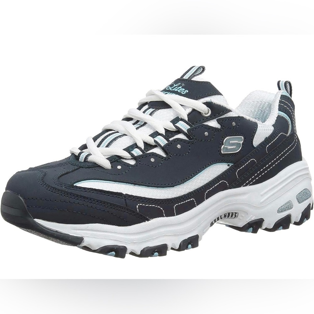 SKETCHERS D'lites - Life Saver in NAVY
outer_material:nubuck
Lace Up
Memory Foam